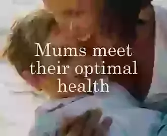 'Mums meet their optimal health' Flyer